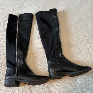 Call It Spring Black Over the Knee Boots